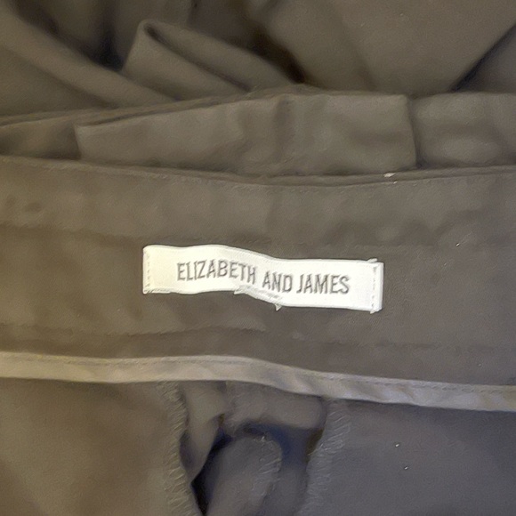 Elizabeth and James high rise pleated cuffed pants - Picture 11 of 12